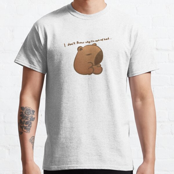 Item preview, Cute Sleepy Teddy with Funny Quote designed and sold by nechnay.