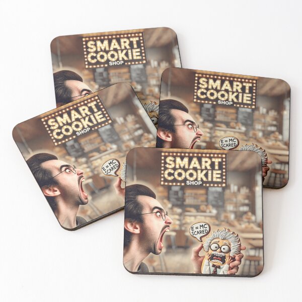 Item preview, Smart Cookie – Funny Science Pun Wordplay Design designed and sold by B-DIFF-e-RENT.