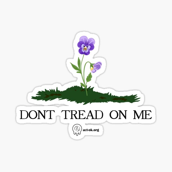 Don't Tread on Free-Thought Sticker