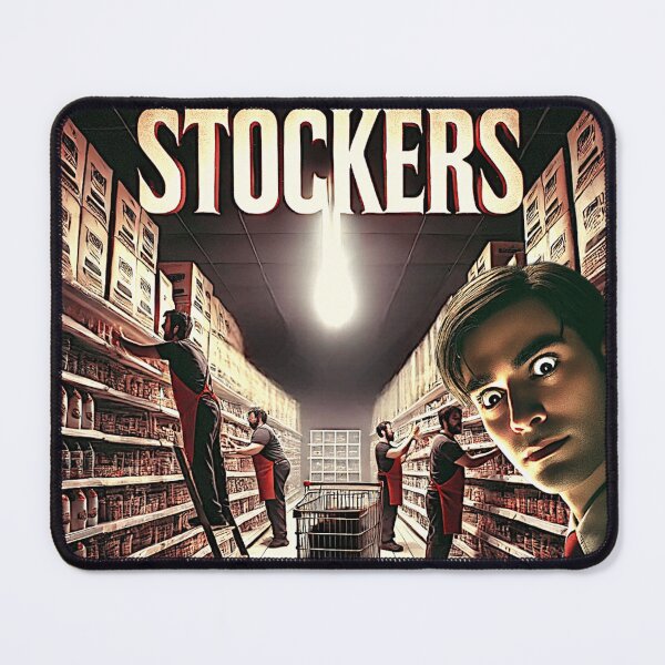 Item preview, The Stockers or Stalkers? – Funny Horror Pun Design designed and sold by B-DIFF-e-RENT.
