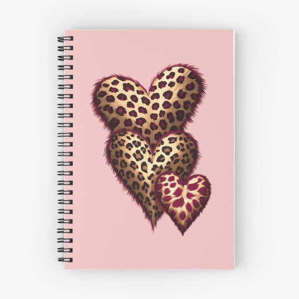 Item preview, Leopard Print Heart Cluster - Wild Love designed and sold by UniversalFlair.