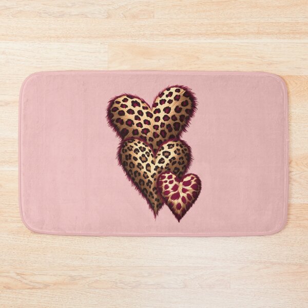 Item preview, Leopard Print Heart Cluster - Wild Love designed and sold by UniversalFlair.