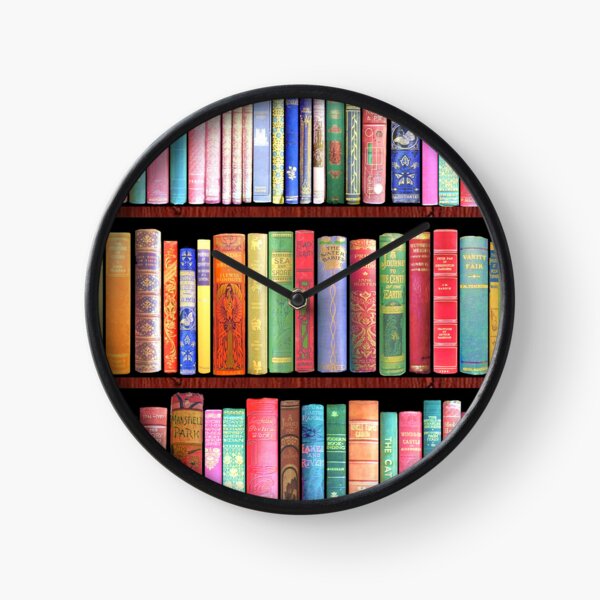 Item preview, Bookworm Antique book library, vintage book shelf designed and sold by MagentaRose.