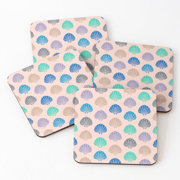 Item preview, Pastel Seashell Pattern designed and sold by artemiscape.