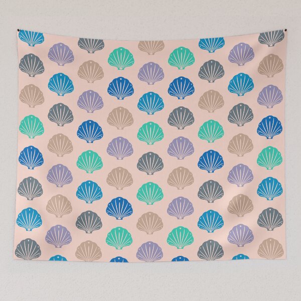 Item preview, Pastel Seashell Pattern designed and sold by artemiscape.