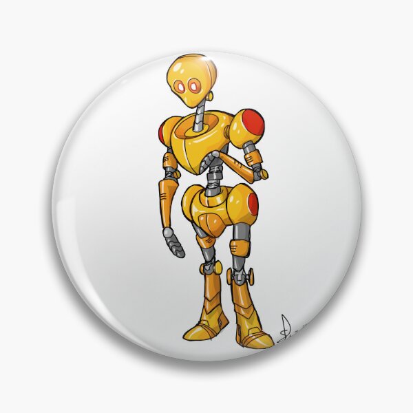 Item preview, Gold robot  designed and sold by Pittstop.
