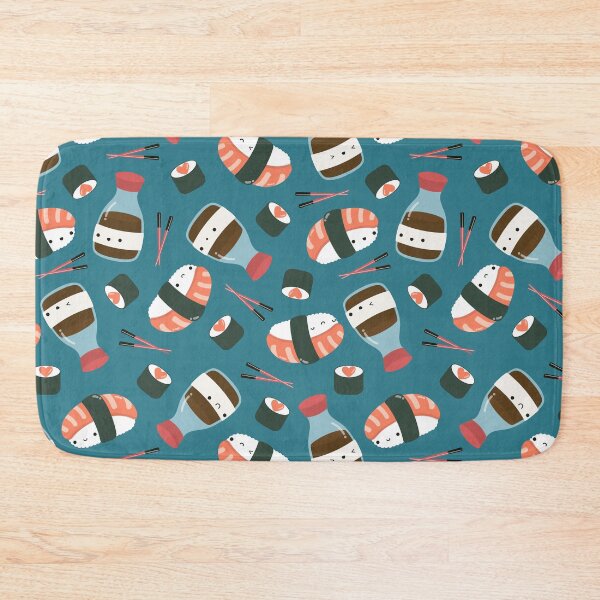 Item preview, Sushi kawaii y salsa de soja designed and sold by Becca Alessi.