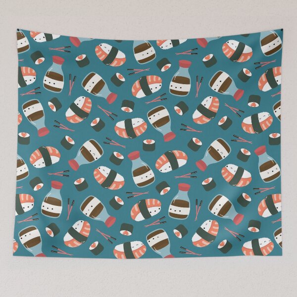 Item preview, Kawaii Sushi and Soy Sauce designed and sold by Becca Alessi.