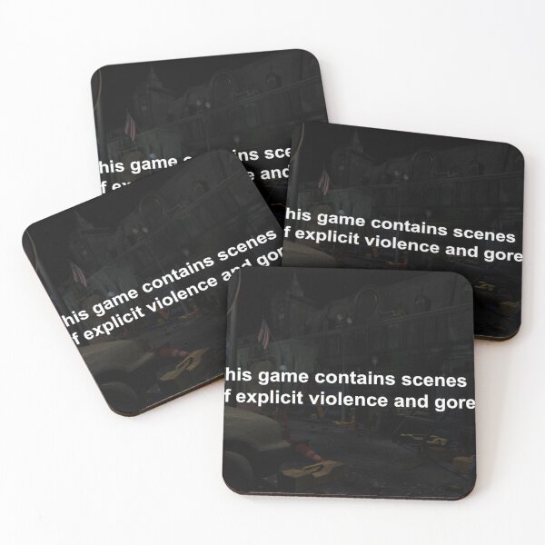 Item preview, Resident Evil 3 Warning screen designed and sold by andresdrawing.
