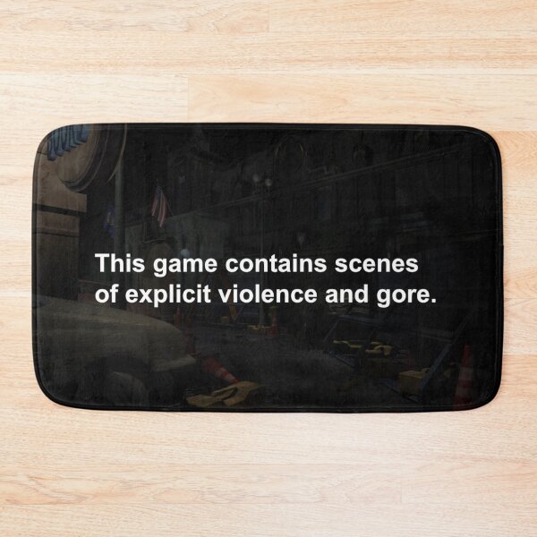 Item preview, Resident Evil 3 Warning screen designed and sold by andresdrawing.
