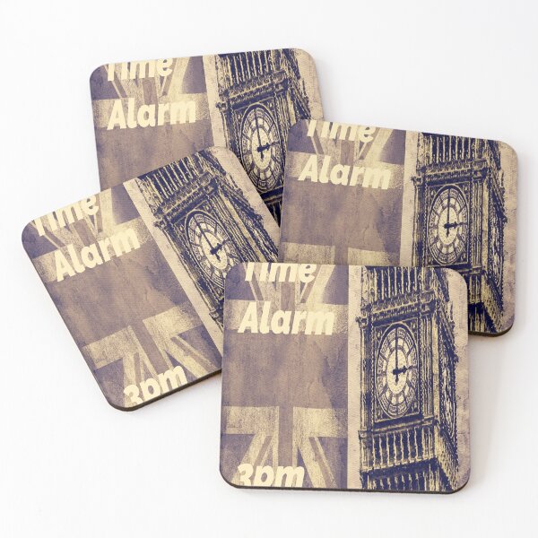 Item preview, Tea Time Alarm poster   designed and sold by designbywhacky.