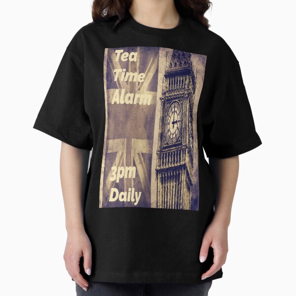 Item preview, Tea Time Alarm poster   designed and sold by designbywhacky.