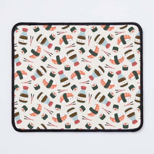 Item preview, Kawaii Sushi and Soy Sauce (White) designed and sold by Becca Alessi.