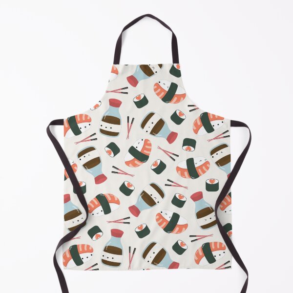 Item preview, Kawaii Sushi and Soy Sauce (White) designed and sold by Becca Alessi.