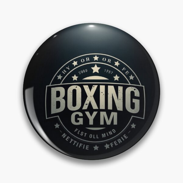 Item preview, Boxing Gym Logo designed and sold by PixelArc.