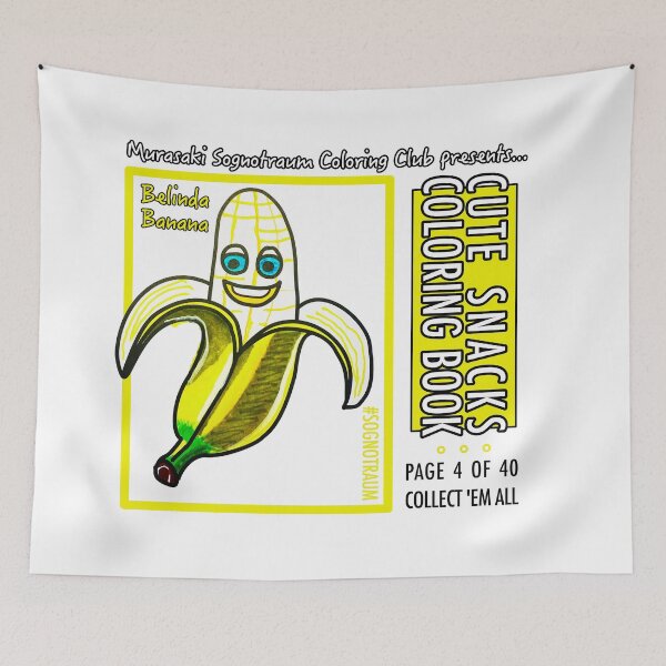 Item preview, Murasaki Sognotraum Coloring Club - Cute Snacks Coloring Book Page 4 designed and sold by GetContented.
