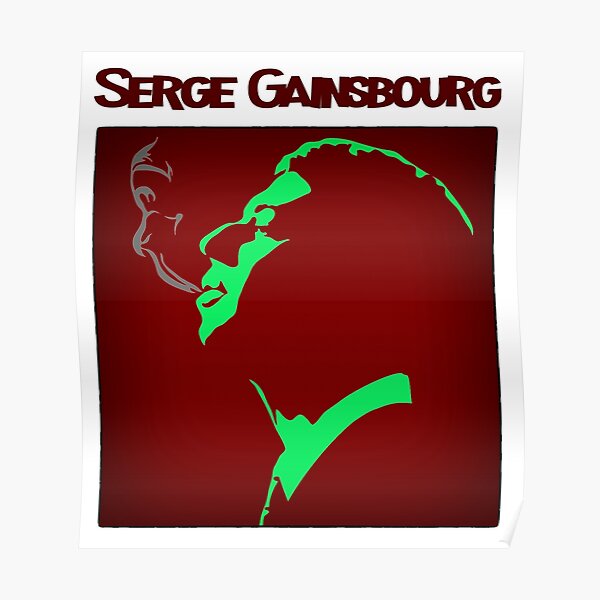 Serge Gainsbourg Poster