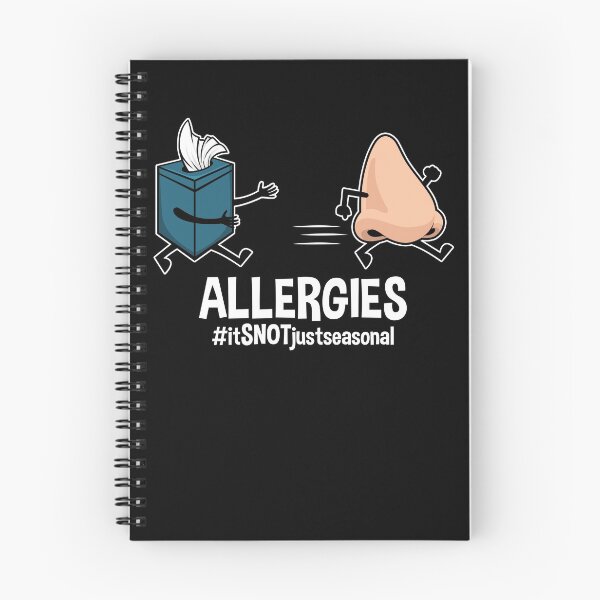 Item preview, SNOT Just Seasonal Allergies Tissue Chasing a Running Nose designed and sold by SassyYetClassy.