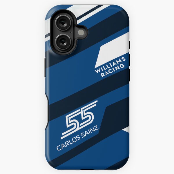 Aperçu de l'œuvre Carlos Sainz 2025 Williams F1 Livery Art - 'Williams 55' Design | Sainz #55 Fan Gear & Smooth Operator Merch créée et vendue par Studio F1Grid.