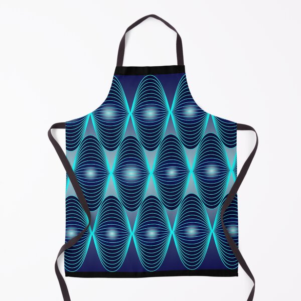 Item preview, Electric Blue Neon Resonance Art Pattern designed and sold by Zakrytos ★★★★★.