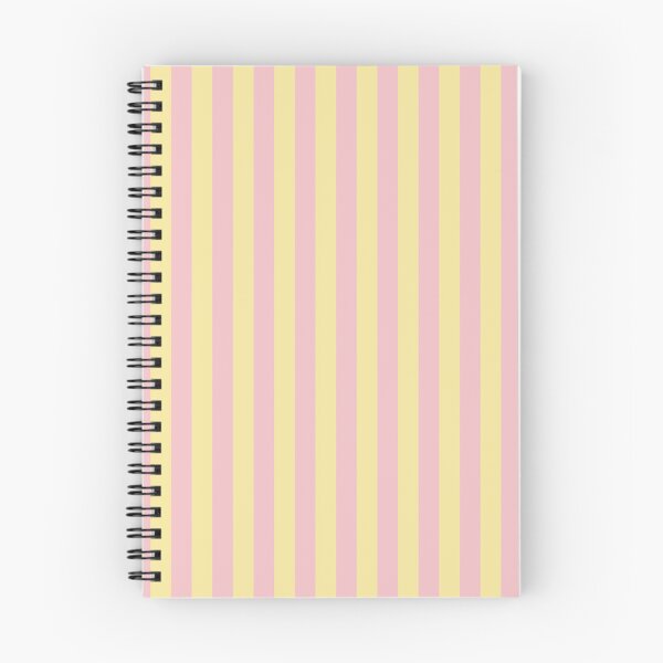 Item preview, Powder Pink & Butter Yellow stripes pattern spring design designed and sold by patterncrow.