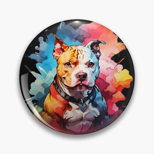 Artikelvorschau, Lebhafter Pitbull entworfen und verkauft von DavidCreator.