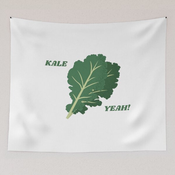 Item preview, Kale Yeah - Funny Food Pun designed and sold by mimiscreativity.