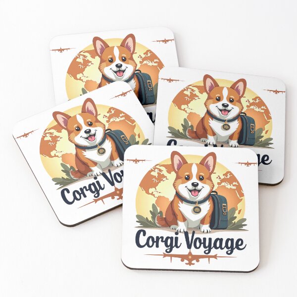 Item preview, Travel Enthusiast Corgi – Corgi Voyage Global Adventure designed and sold by zoughlal.