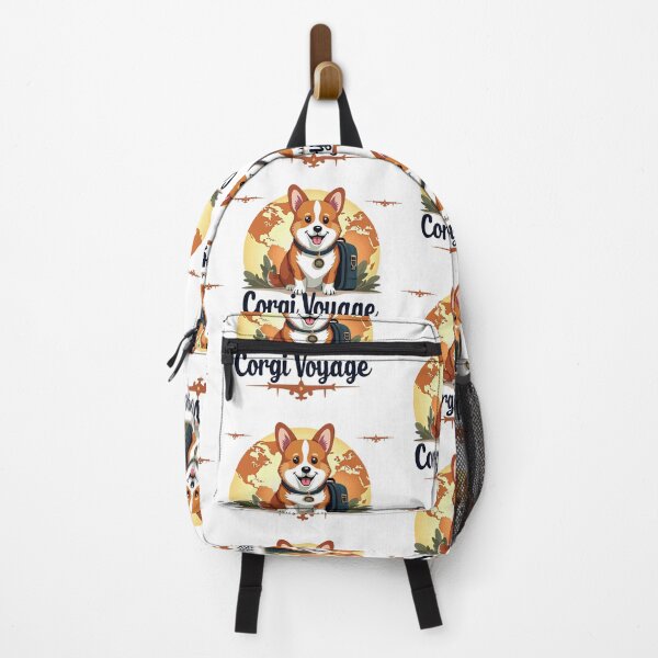 Item preview, Travel Enthusiast Corgi – Corgi Voyage Global Adventure designed and sold by zoughlal.