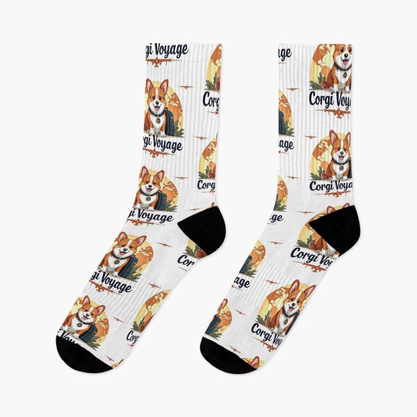 Item preview, Travel Enthusiast Corgi – Corgi Voyage Global Adventure designed and sold by zoughlal.