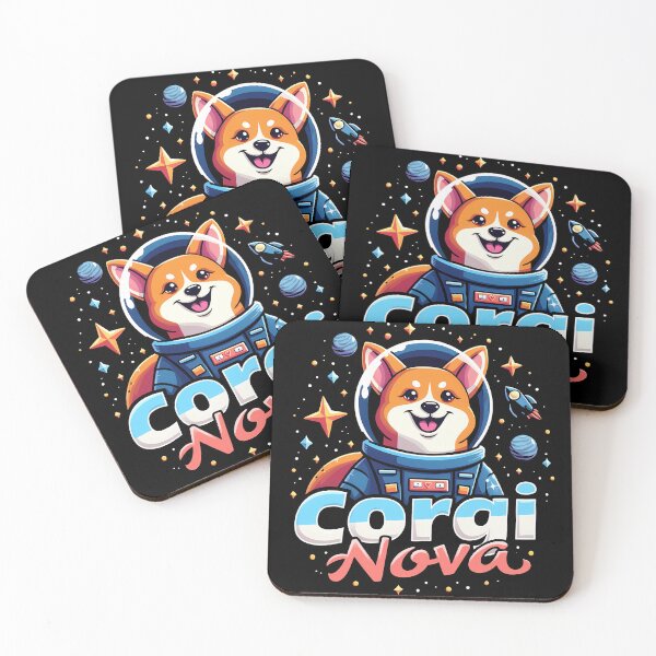 Item preview, Space Explorer Corgi – Corgi Nova Cosmic Adventure designed and sold by zoughlal.