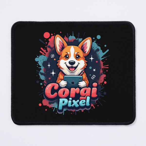 Item preview, Digital Artist Corgi – Corgi Pixel Tech designed and sold by zoughlal.
