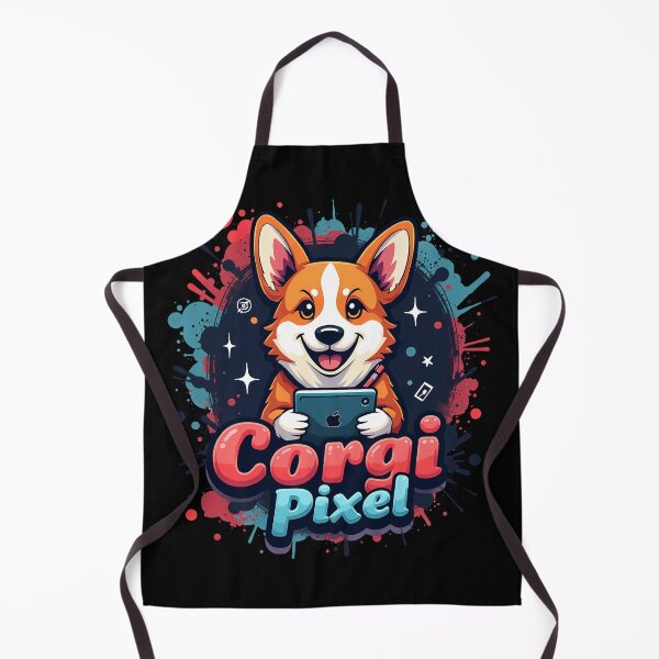 Item preview, Digital Artist Corgi – Corgi Pixel Tech designed and sold by zoughlal.