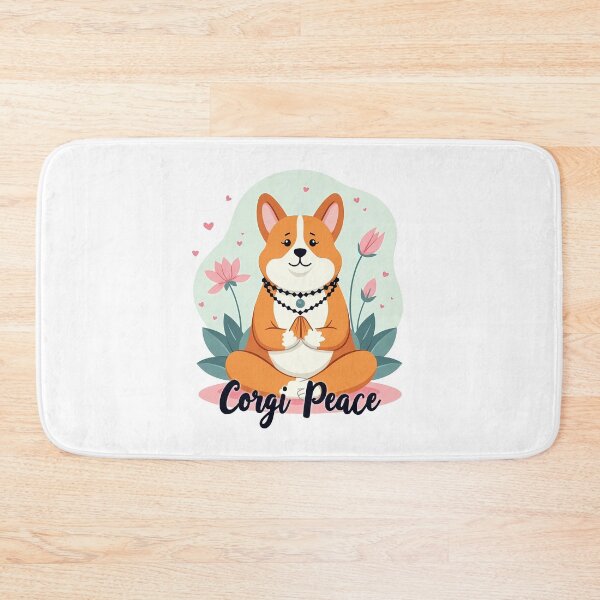 Item preview, Mindful Meditator Corgi – Corgi Peace Serenity designed and sold by zoughlal.