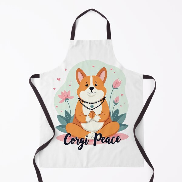 Item preview, Mindful Meditator Corgi – Corgi Peace Serenity designed and sold by zoughlal.