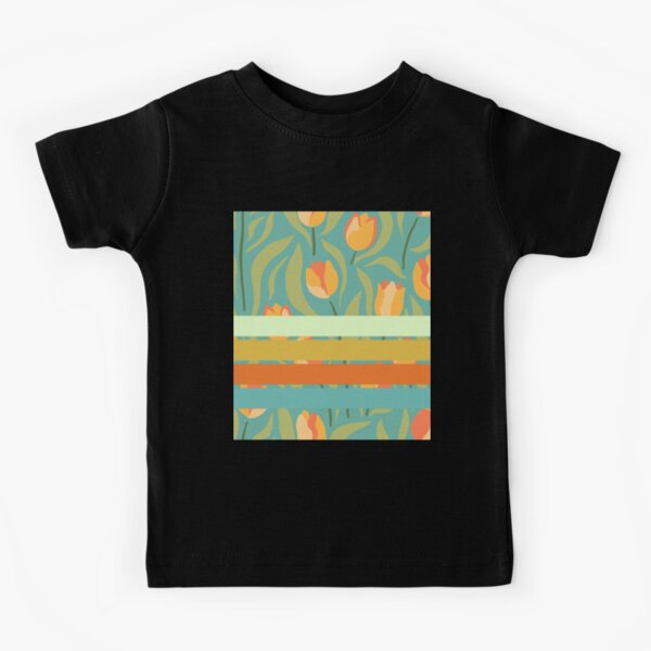 Vista previa del artículo con la obra «Cinta de tulipán turquesa con estampado nativo», diseñado y vendido por JMWCD.