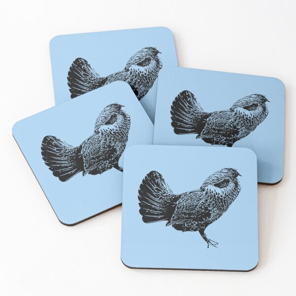Item preview, Dusky Grouse Black Design  designed and sold by designsasstultd.