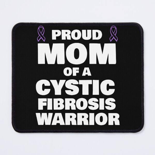 Item preview, Proud Mom of Cystic Fibrosis Warrior designed and sold by 87-Aesthetics.