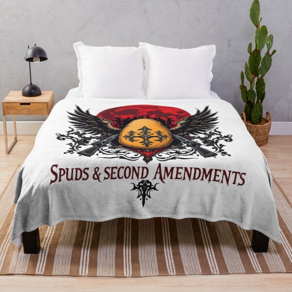 Item preview, Gothic Spud Defender: 2nd Amendment Potato Power 2025 designed and sold by AnnDesignStudio.