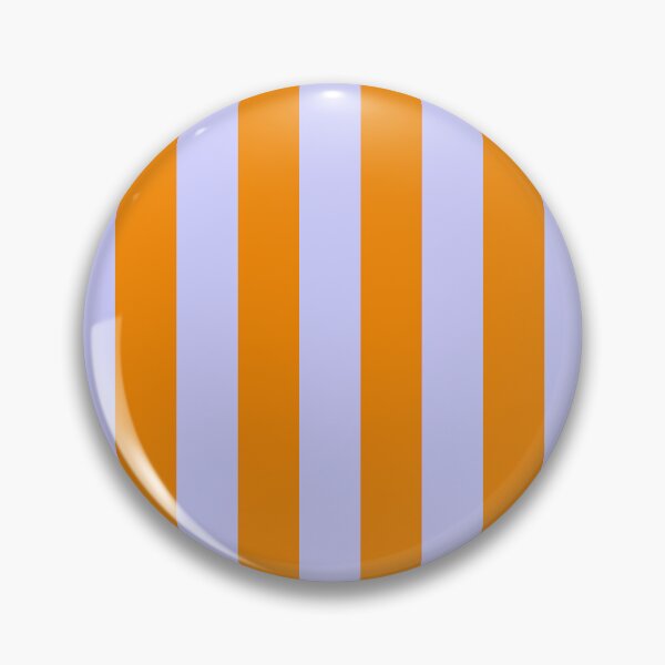Item preview, Tangerine Orange & Periwinkle Blue stripes pattern spring design designed and sold by patterncrow.