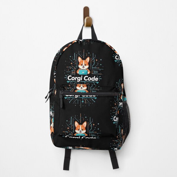 Item preview, Tech-Savvy Coder Corgi – Corgi Code Digital Intelligence designed and sold by zoughlal.