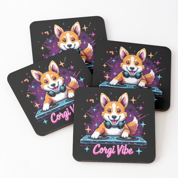 Item preview, Urban DJ Corgi – Corgi Vibe Music designed and sold by zoughlal.