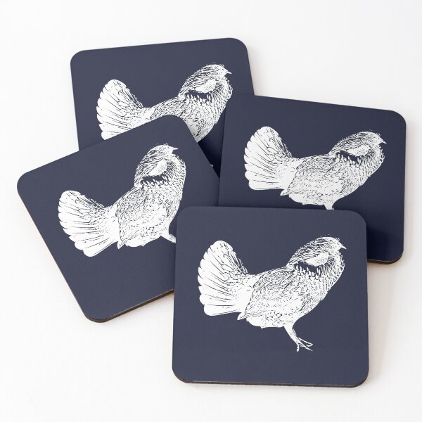 Item preview, Dusky Grouse White Design  designed and sold by designsasstultd.