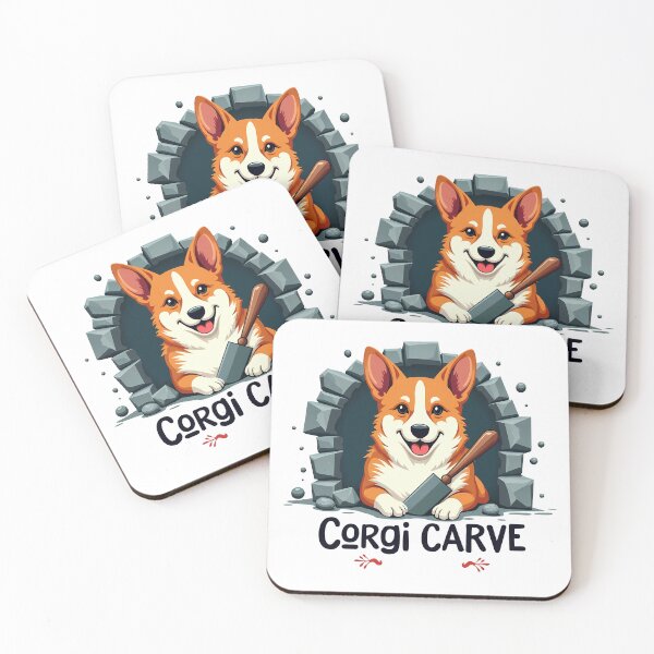 Item preview, Creative Sculptor Corgi – Corgi Carve Artistic  designed and sold by zoughlal.