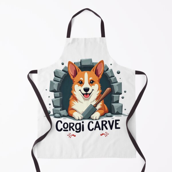 Item preview, Creative Sculptor Corgi – Corgi Carve Artistic  designed and sold by zoughlal.