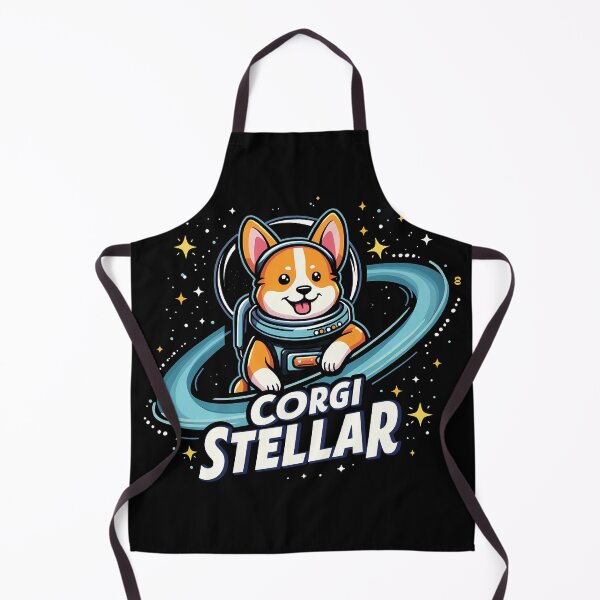 Item preview, Futuristic Astronaut Corgi – Corgi Stellar Intergalactic designed and sold by zoughlal.