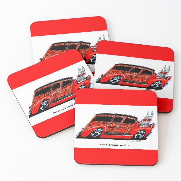Item preview, The Woodburner 2.0 !  //   Customized 1940 Ford Woody Wagon designed and sold by Imagin8er.