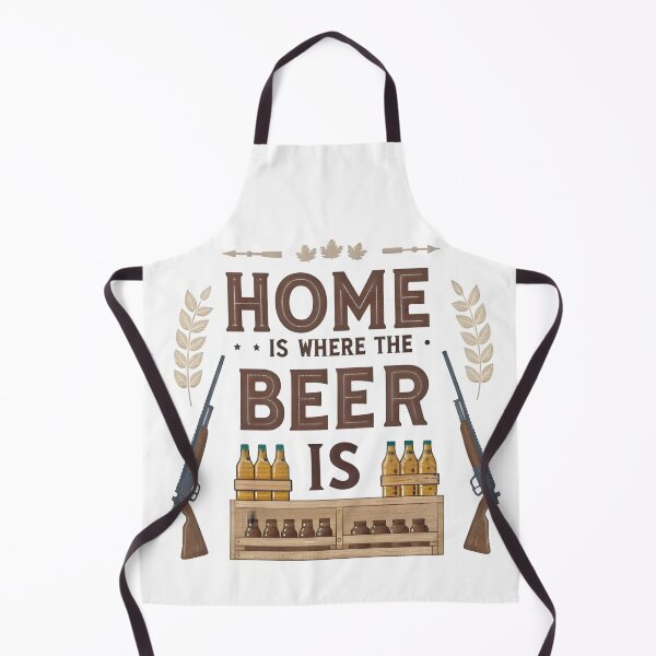Item preview, Rustic Beer Lover's Home T-Shirt | Vintage Hunting & Outdoors Design designed and sold by AnnDesignStudio.