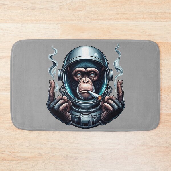 Item preview, George the space chimp designed and sold by KingCuppaDigitalArt.