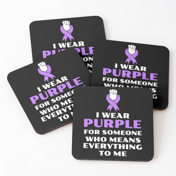 Item preview, I wear purple for someone who means everything to me designed and sold by 87-Aesthetics.